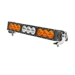 Barra de luz LED 90W branco âmbar offroad