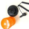 18W E-Mark Certified LED Water Resistant Magnetic Base(Optional ) Rotating Beacon Light