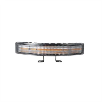 Luz estroboscópica de caminhão com grade curva